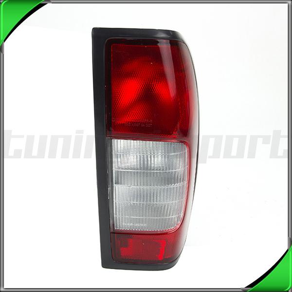 98 99 nissan frontier passenger rear tail lamp rear red clear light housing rh