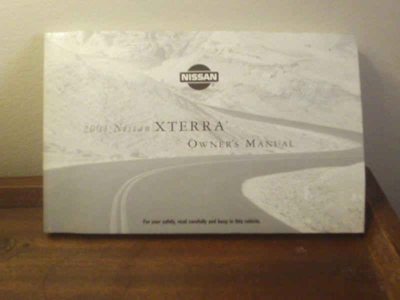 2001 nissan xterra owner's manual