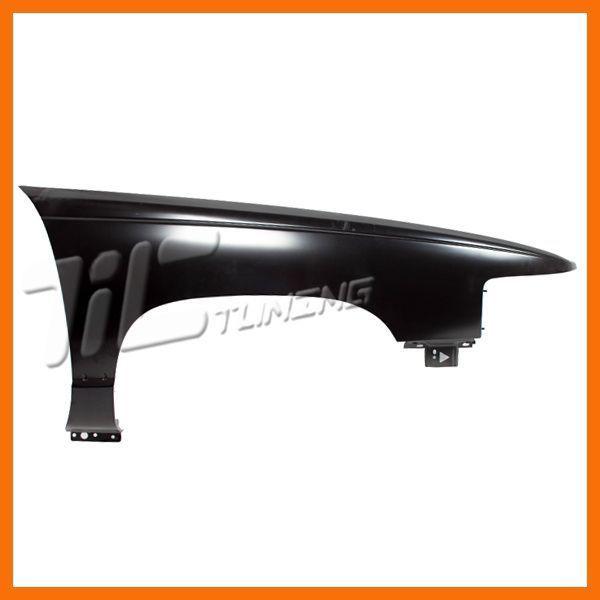 94-96 cadillac deville concours right side front fender primered black steel rh