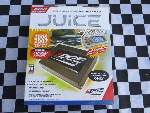 20002 edge juice power programmer 2006-2007 duramax 6.6l lbz lly