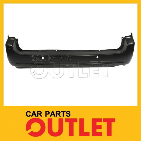 04-10 toyota sienna rear bumper cover assembly w sensor