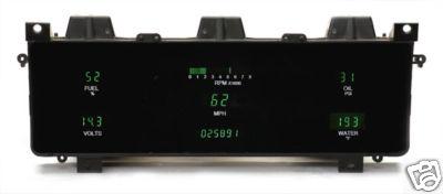 Dakota digital dash 86-91 jeep grand wagoneer gauge cluster vfd3-86j-wag