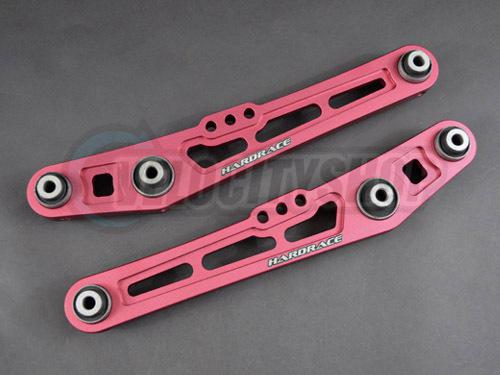 Hardrace rear lower control arms red 88-00 civic / 90-01 integra