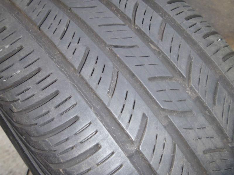 1 nice used tire 215-55-17 continental contiprocontact 94h