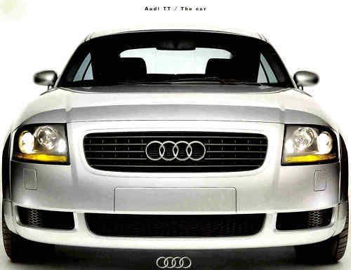 1999 audi tt coupe factory brochure-audi tt coupe