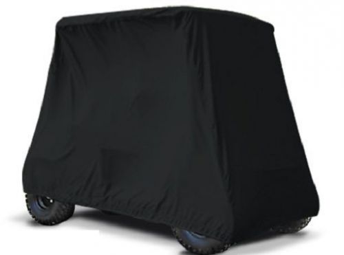 Goldline premium 4 person 4x4 tall golf car cart storage cover black