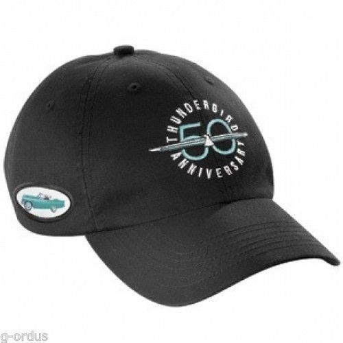 Brand new classic logo ford thunderbird 50th anniversary embroidered hat/cap!