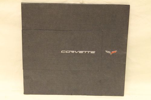 2006 corvette c6 z06 z51 dealer book brochure complete used