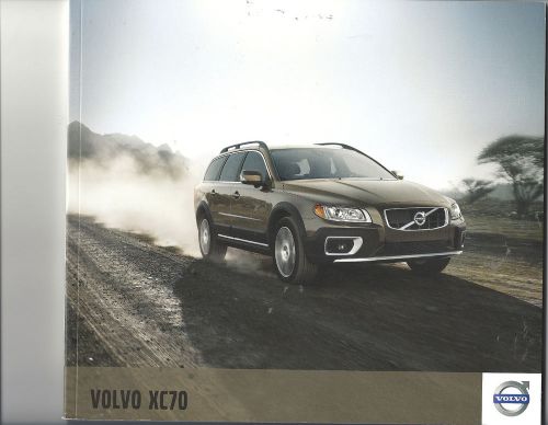 2012 volvo xc70 58-page sales brochure catalog - wagon brand new, look wow !