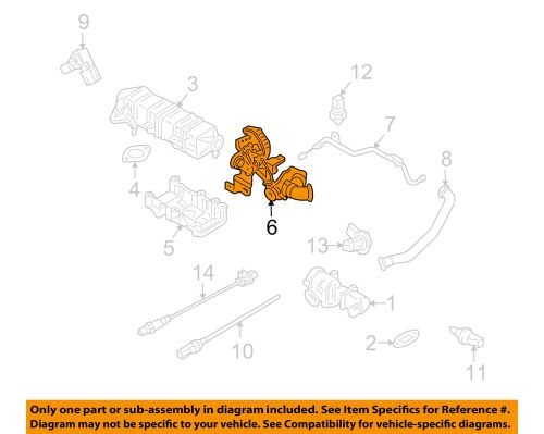 Chrysler oem emission-egr tube 68038087aa