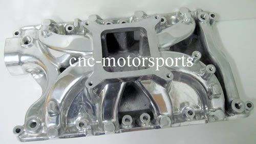 54032 ford 351w hurricane race single plane intake manifold stroker 408 polished