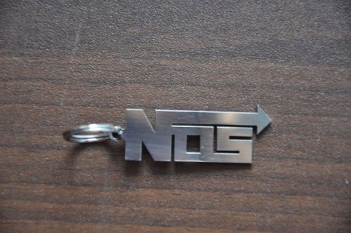 Nos keychain keyring stainless steel