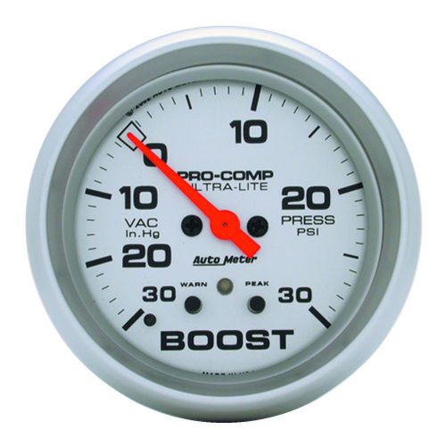 Auto meter 4477 ultra-lite; electric boost/vacuum gauge