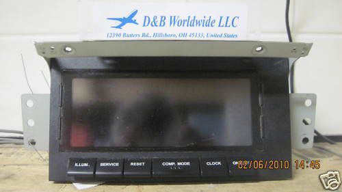 03 axium display screen gps info oem 8-97288-148-4