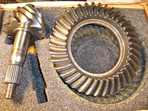 Sap brand 3.80 ratio 9 inch gear ring &amp; pinion lw, edm, rem nice nascar arca