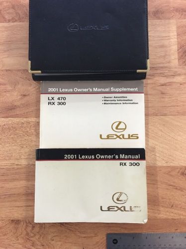 2001 lexus rx300 owner manual owners manual.