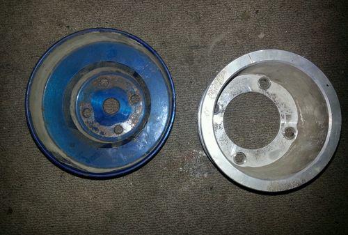 Underdrive pulleys for mustang 5.0 1986 to 1993 