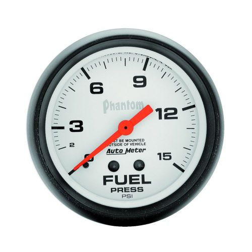 Auto meter 5810 phantom; mechanical fuel pressure gauge