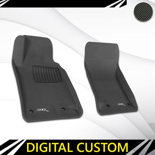 Fits camaro professional custom car parts fx7d01766 black 3d anti-skid front per