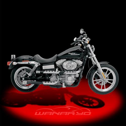 Three-shield x pipes by paul yaffe,silver for 2004-2013 harley sportster