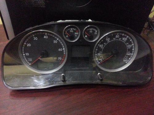 Volkswagen passat speedometer (cluster), 160 mph 03