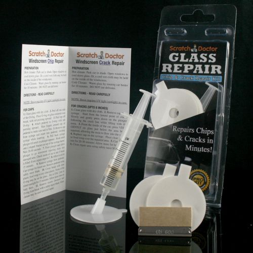 Windshield chip &amp; crack repair / diy auto kit car glass