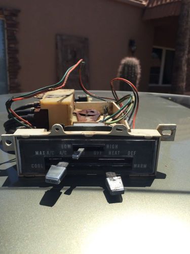 Mopar b body ac temp control unit