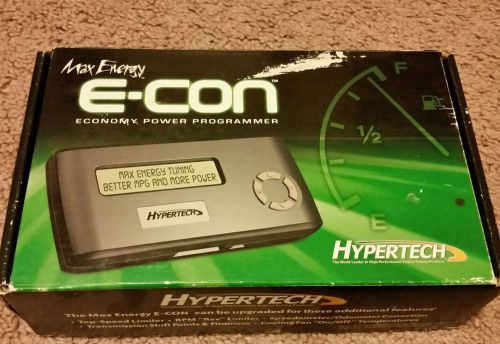 Hypertech max energy econ 03-10 chrysler gas truck/suv power programmer