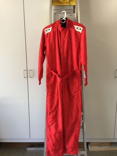 Oakley coilover 2 driving racing suit sfi 3.2a/5, red, m