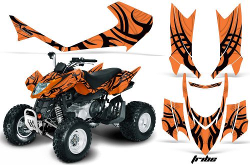 Arctic cat amr racing graphics sticker kits atv dvx 400/300 decals dvx400 tribe