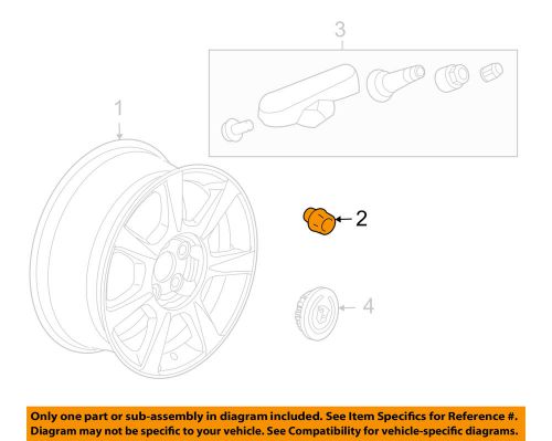 Gm oem wheels-wheel nut 9598179