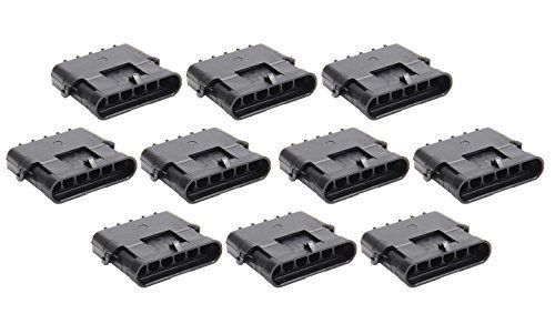 6 pin weather pack shroud housing 10pk