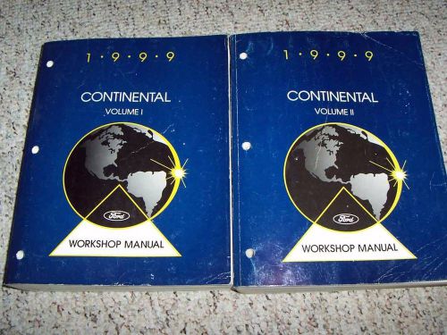 1999 lincoln continental factory workshop shop service repair manual 4.6l v8