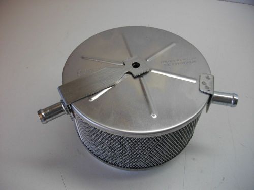 Barbron spark flame arrestor with 1/2 inch breather holley rochester edelbrock