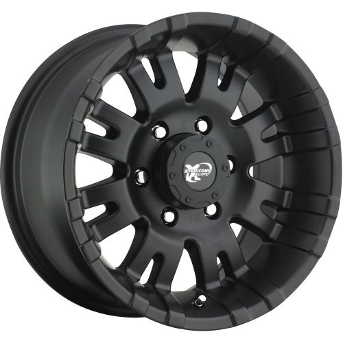 17x9 black pro comp series 01 1 5x5 -6 rims discoverer stt pro 265/70/17 tires