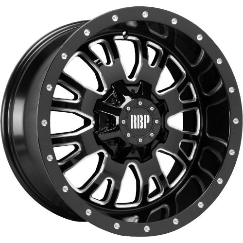 20x10 black 89r assassin 5x5 +10 rims courser mxt 35x12.5x20 tires