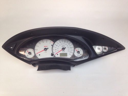 02 03 04 ford focus svt instrument cluster  bezel w/ oil aux gauges