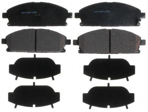 Raybestos sgd855c brake pad or shoe, front-service grade brake pad