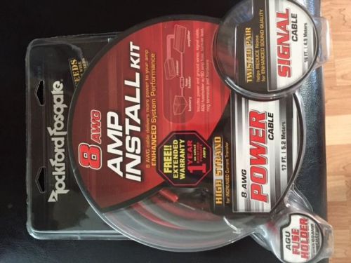 Rockford fosgate 8awg amp install kit