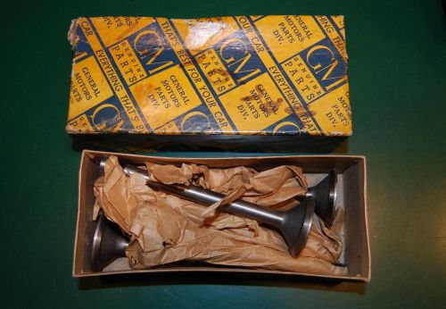 1940-1953 buick special intake valves nos gm boxof five (5)