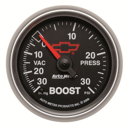 Auto meter 3603-00406 gm series; mechanical boost/vacuum gauge