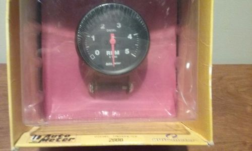 Auto meter performance z-series mini tachometer 2 5/8 in. diesel 5000 rpm (2888)