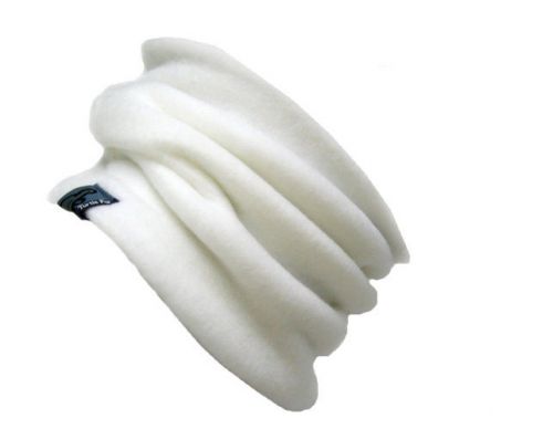 Turtle fur  turtle neck - adult white