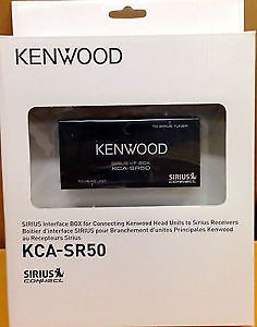 Kenwood kca-sr50 sirius connect interface