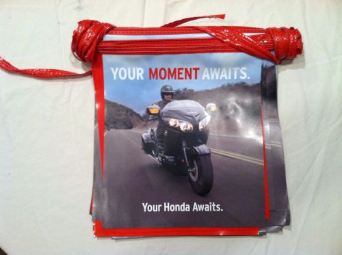 2014 honda advertising streamer your honda awaits - your moment awaits