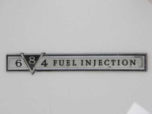 Cadillac eldorado seville fleetwood deville v8 6 4 fender emblem