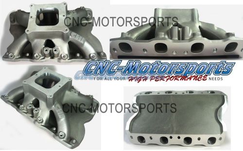 Sb 351 chi 3v 185 cleveland aluminum intake manifold int3v185h9.5w