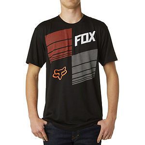 Fox racing digital mens short sleeve tech t-shirt black sm