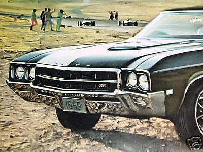 1969 buick skylark gs400 original ad-gs 400/stage 1/v8 engine block/head/350/455