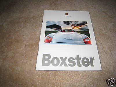 1998 porsche boxster sales brochure dealer catalog literature